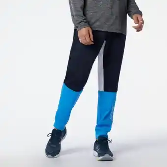 New Balance Tenacity performance fleece blocked pant men oferta