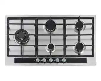 Parrilla empotrable aspix de gas xfs95 acero inoxidable
