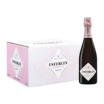 Champagne esterlin rose 750 ml