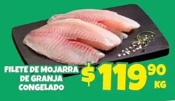 Soriana Mercado Filete de Mojarra de Granja Congelado oferta