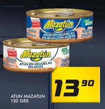 Alsuper Atun Mazatun 130 grs oferta