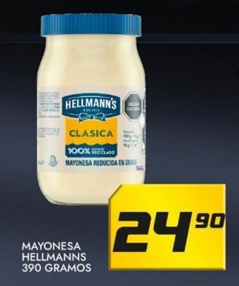 Alsuper Mayonesa Hellmanns 390 Gramos oferta