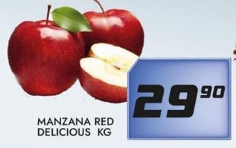 Alsuper Manzana Red Delicious kg oferta