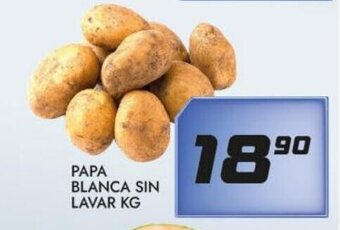 Papa Blanca Sin Lavar kg