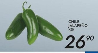 Alsuper Chile Jalapeño kg oferta