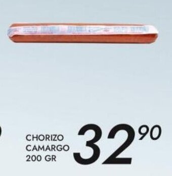 Alsuper Chorizo Camargo 200 gr oferta