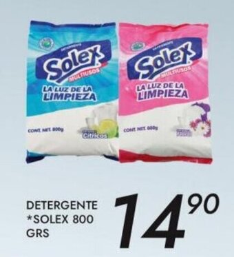 Alsuper Detergente Solex 800 grs oferta