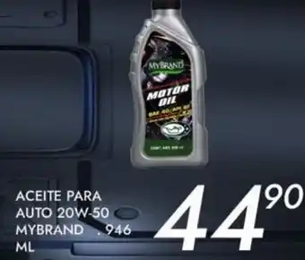 Alsuper Aceite para Auto 20W-50 Mybrand 946 ml oferta