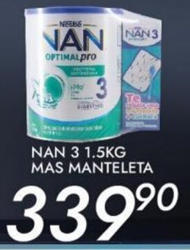 Alsuper Nan 3 1.5 kg Mas Manteleta oferta