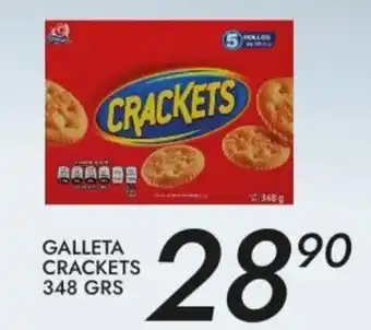 Galleta Crackets 348 grs