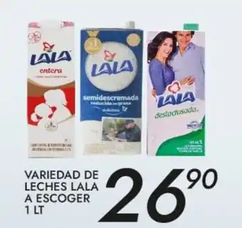 Alsuper Variedad de Leches Lala A Escoger 1 Lt oferta