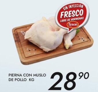 Alsuper Pierna con Muslo de Pollo kg oferta
