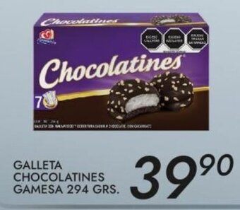 Alsuper Galleta Chocolatines Gamesa 294 grs oferta