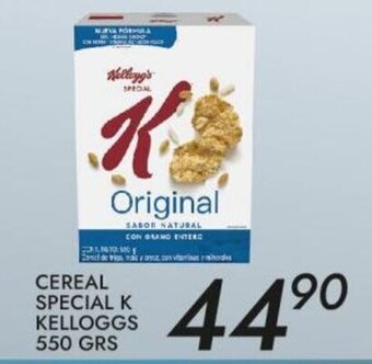 Alsuper Cereal Special K Kelloggs 550 grs oferta