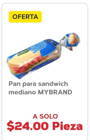 Super Aki Pan Para sandwich mediano MYBRAND oferta