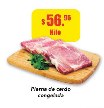 Super Aki Pierna de cerdo congelada oferta