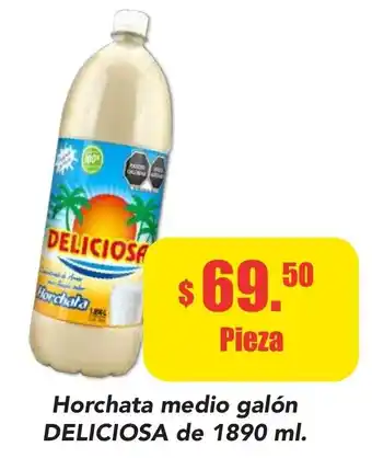 Super Aki Horchata medio galon DELICIOSA de 1890 ml oferta