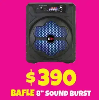 Soriana Mercado Bafle 8" Sound Burst oferta