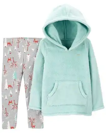 Carter's Conjunto de 2 piezas leggings y sudadera con capucha carter's oferta