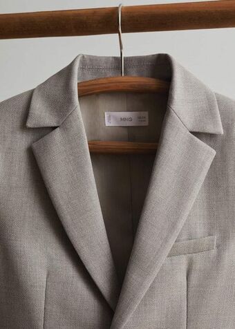 Mango Americana traje slim fit oferta