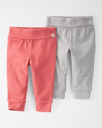Carter's Paquete de 2 pantalones grow-with-me orgánicos carter's little planet oferta