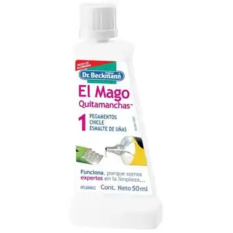 Mago quitamanchas #1 pegamento, chicle, esmalte de uñas
