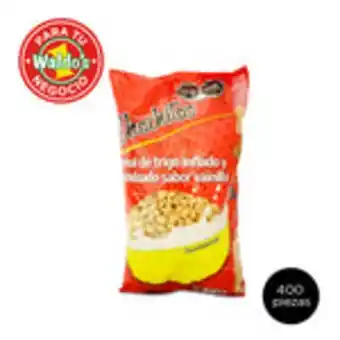 Cereal chachitos trigo inflado vainilla 200gr (400 piezas)