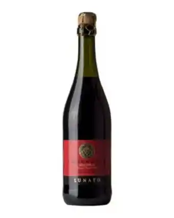 Vino espumoso lambrusco tinto lunato - 750 ml