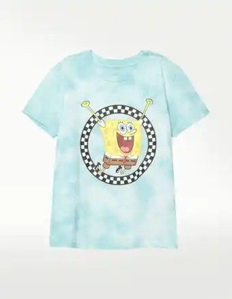 TAF Playera vans wm spongebob blu tee oferta