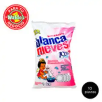 Waldos Mayoreo de detergente en polvo blancanieves, 10 piezas oferta