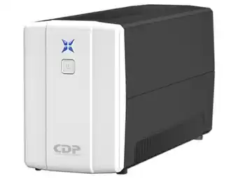 No break cdp r-upr758 de 750va (350w), respaldo de batería y regulador, 8 contactos con supresión.