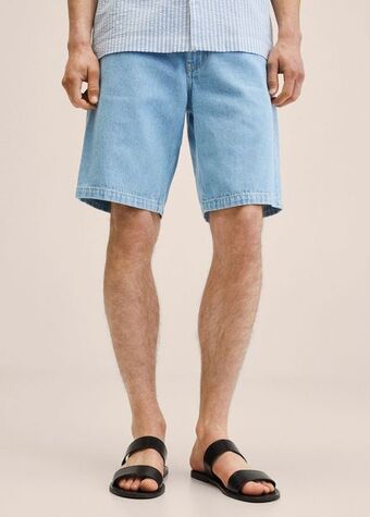 Mango Bermudas vaqueras regular-fit oferta