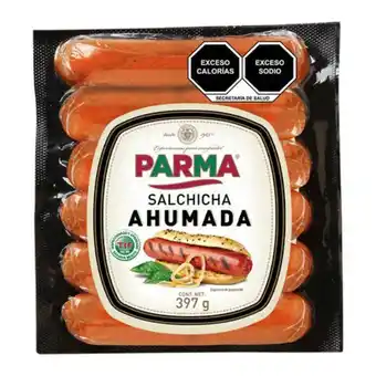 Salchicha para asar ahumada parma 397 gr