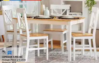 Sodimac Homecenter Comedor 5 piezas oferta