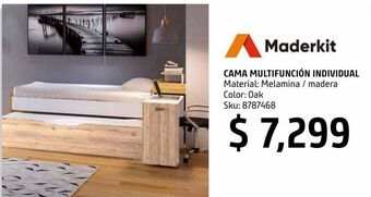 Cama multifunción individual