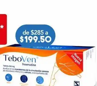 Farmacia San Pablo Teboven 300mg 40 tabletas oferta