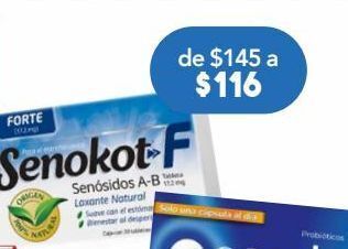 Farmacia San Pablo Senokot f 17.2mg 30 tabletas. oferta
