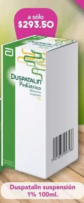Farmacia San Pablo Duspatalin suspensión 1% 100ml. oferta