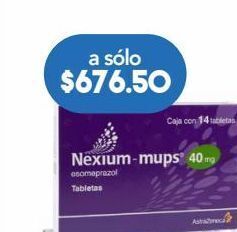 Farmacia San Pablo Nexium-mups 40mg 14 tabletas. oferta