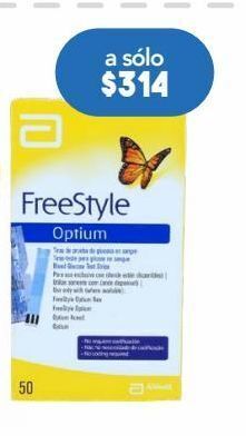 Farmacia San Pablo Freestyle optium 50 tiras oferta