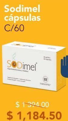 Farmacia San Pablo Sodimel antiedad 60 cápsula oferta