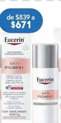 Farmacia San Pablo Eucerin anti-pigment crema facial de noche 50 ml oferta