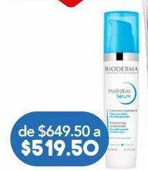 Farmacia San Pablo Bioderma hydrabio serum 40ml. oferta