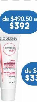 Farmacia San Pablo Bioderma sensibio light 40ml. oferta
