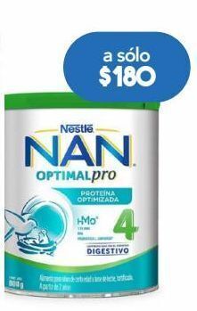Farmacia San Pablo Nan optipro 4 fórmula infantil para niños a partir de 2 años 800 g oferta