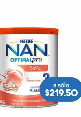 Farmacia San Pablo Nan baja en lactosa etapa 3 800g. oferta