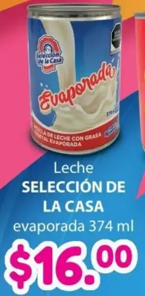 Leche Selección de La Casa Evaporada 374ml