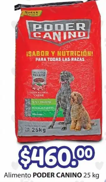Super kompras Alimento Poder Canimo 25kg oferta