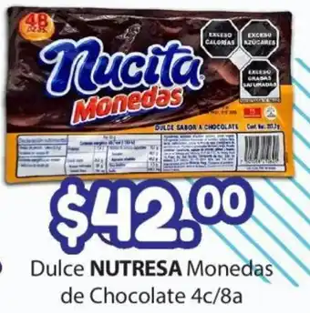 Nucita Monedas de Chocolate 48pz