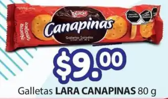 Super kompras Lara Canapinas Galletas 80g oferta
